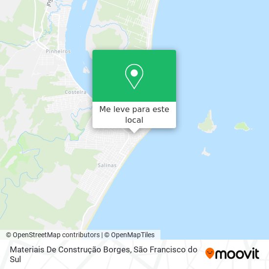 Materiais De Construção Borges mapa
