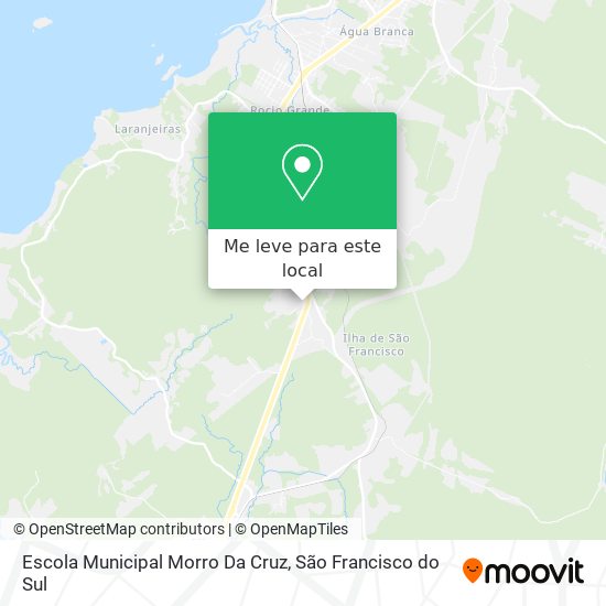 Escola Municipal Morro Da Cruz mapa