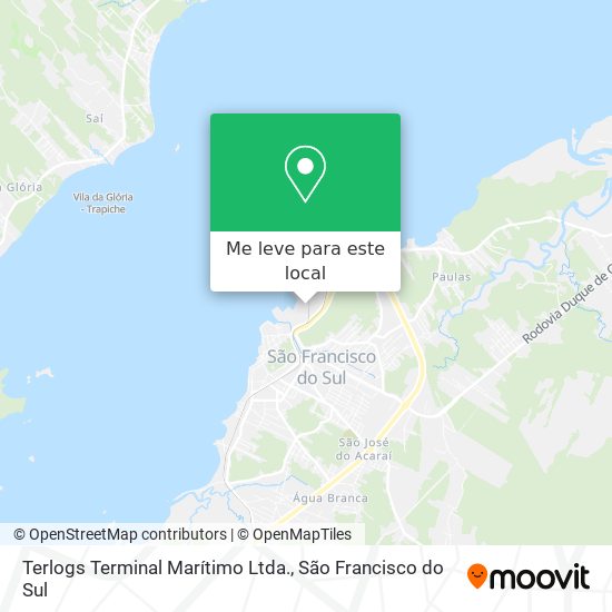 Terlogs Terminal Marítimo Ltda. mapa