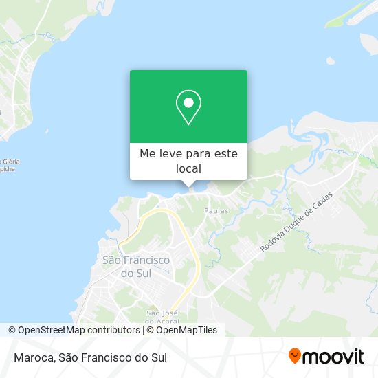 Maroca mapa