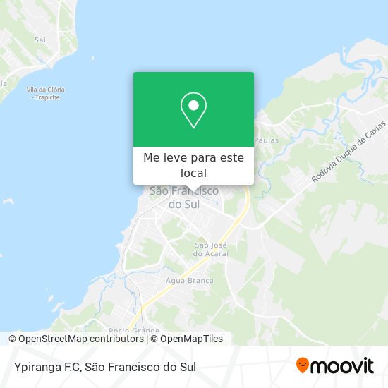 Ypiranga F.C mapa