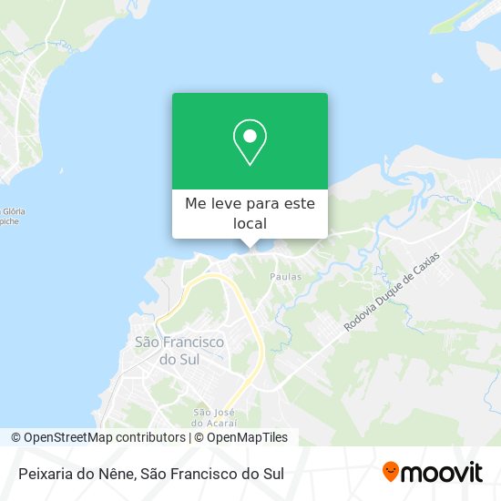 Peixaria do Nêne mapa