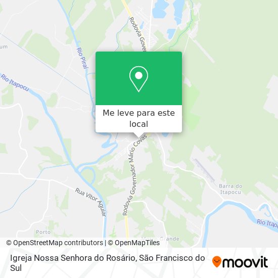 Igreja Nossa Senhora do Rosário mapa