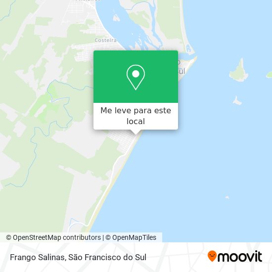Frango Salinas mapa