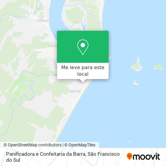 Panificadora e Confeitaria da Barra mapa