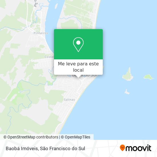 Baobá Imóveis mapa