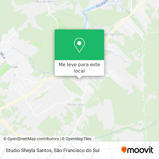 Studio Sheyla Santos mapa