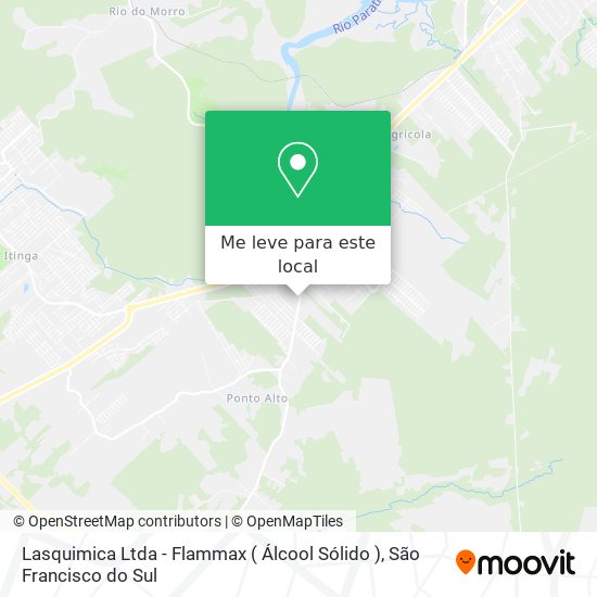 Lasquimica Ltda - Flammax ( Álcool Sólido ) mapa