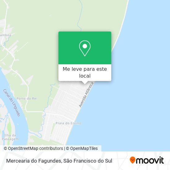 Mercearia do Fagundes mapa