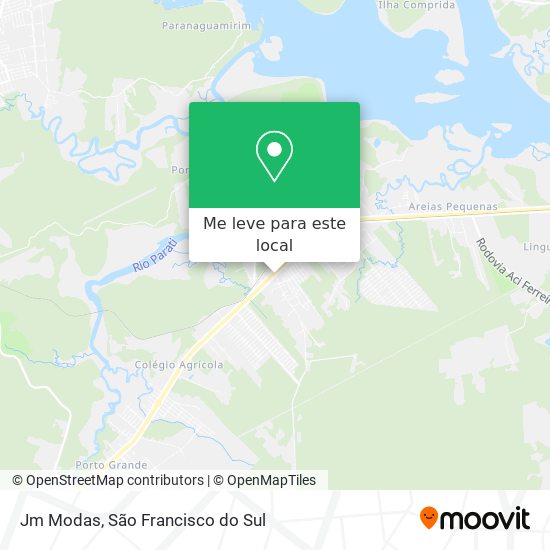 Jm Modas mapa