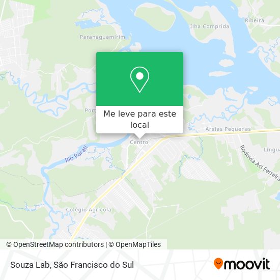 Souza Lab mapa
