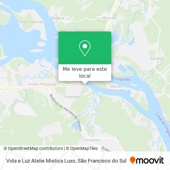 Vida e Luz Atelie Mistica Luxo mapa
