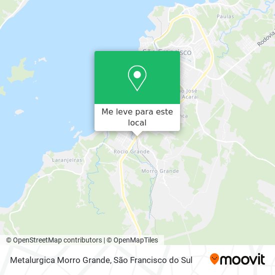 Metalurgica Morro Grande mapa