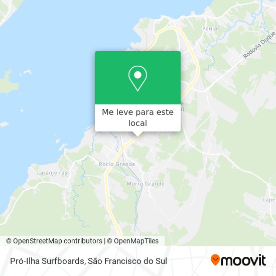 Pró-Ilha Surfboards mapa
