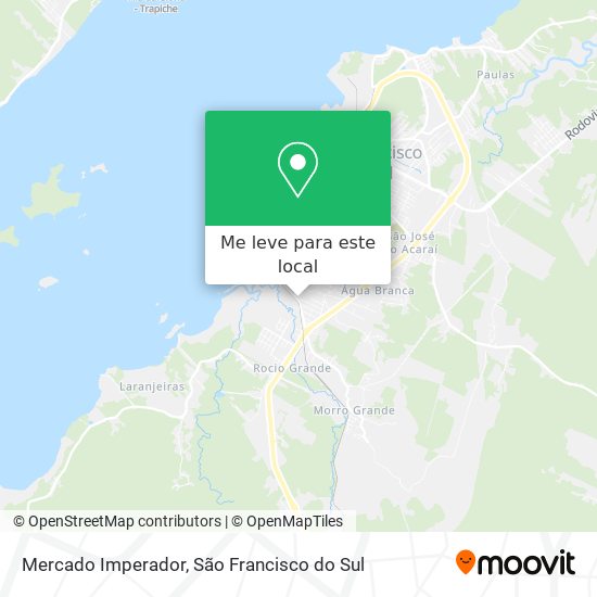 Mercado Imperador mapa