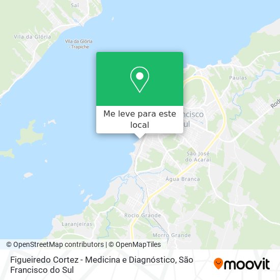 Figueiredo Cortez - Medicina e Diagnóstico mapa