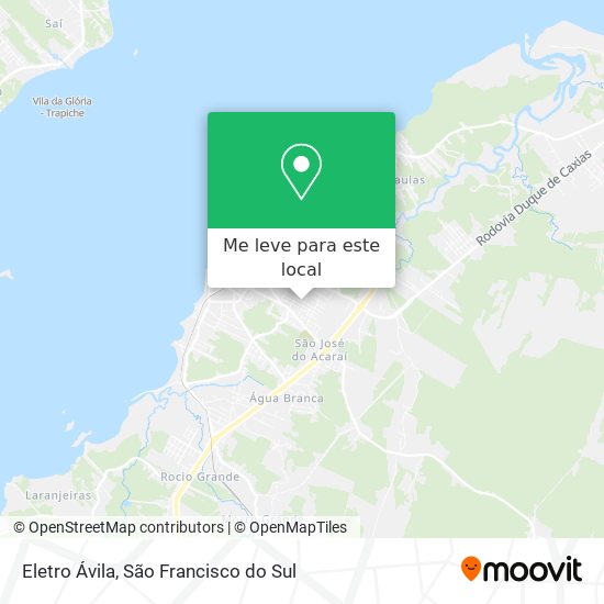 Eletro Ávila mapa