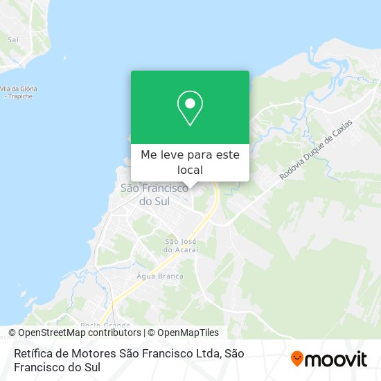 Retífica de Motores São Francisco Ltda mapa
