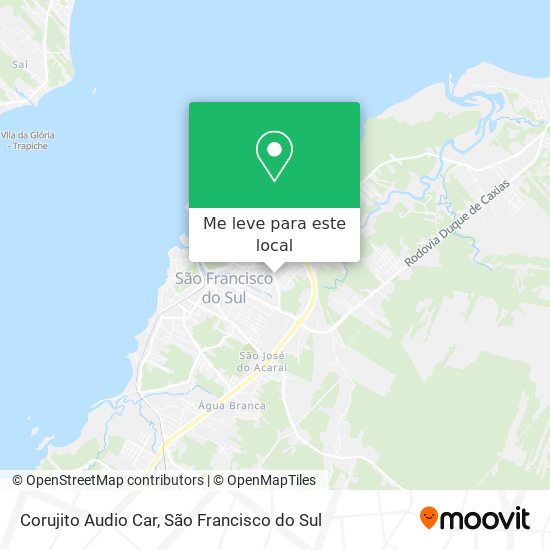 Corujito Audio Car mapa