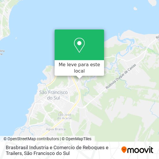 Brasbrasil Industria e Comercio de Reboques e Trailers mapa