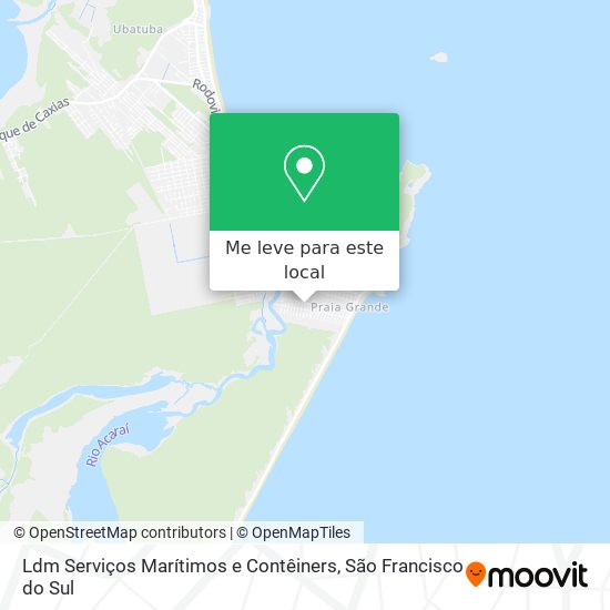 Ldm Serviços Marítimos e Contêiners mapa