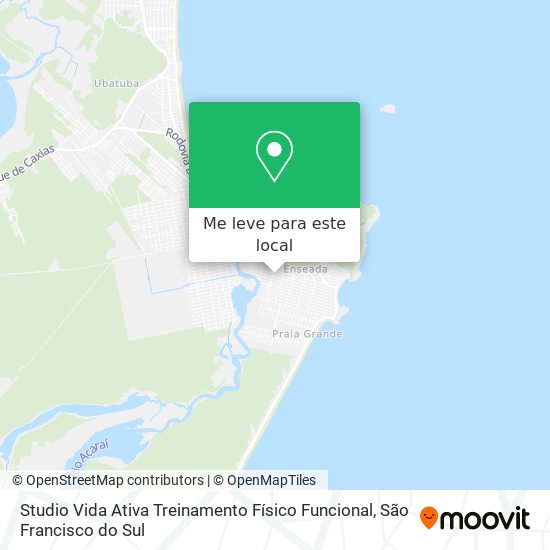 Studio Vida Ativa Treinamento Físico Funcional mapa