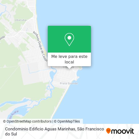 Condominio Edificio Aguas Marinhas mapa