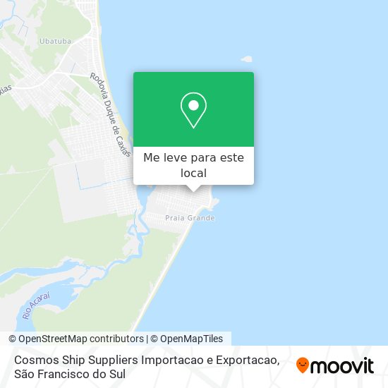 Cosmos Ship Suppliers Importacao e Exportacao mapa