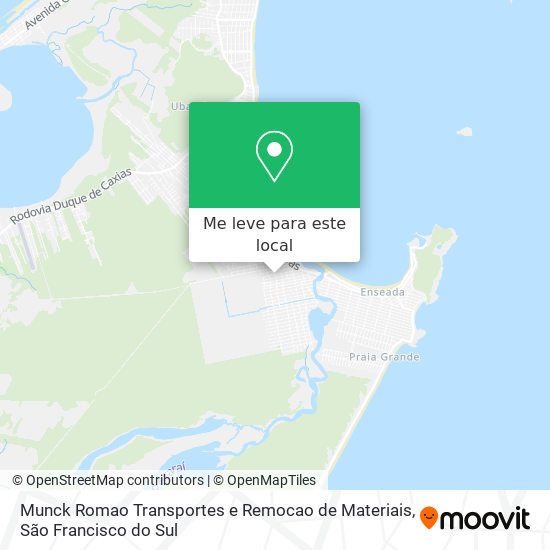 Munck Romao Transportes e Remocao de Materiais mapa