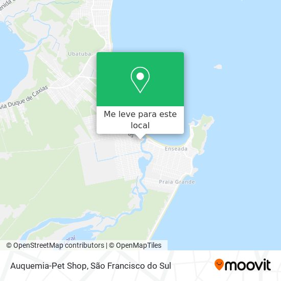 Auquemia-Pet Shop mapa