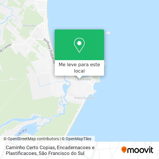 Caminho Certo Copias, Encadernacoes e Plastificacoes mapa