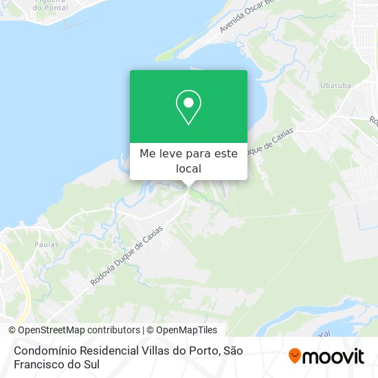 Condomínio Residencial Villas do Porto mapa