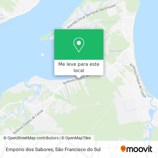 Empório dos Sabores mapa