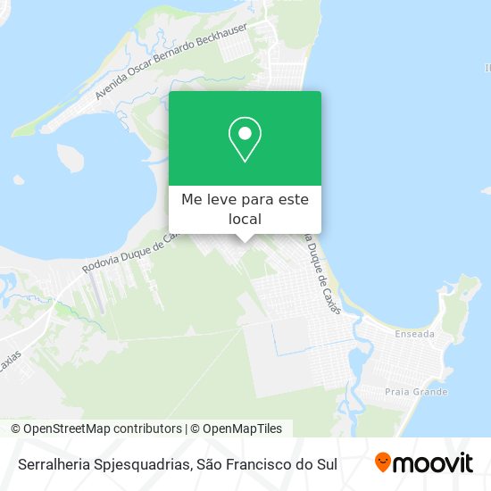 Serralheria Spjesquadrias mapa