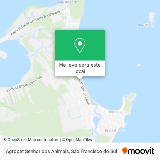 Agropet Senhor dos Animais mapa