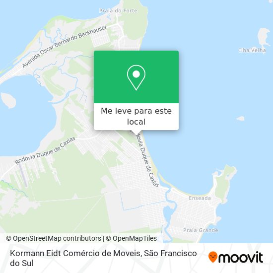 Kormann Eidt Comércio de Moveis mapa