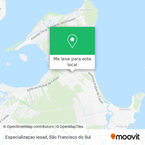 Especializaçao Iesad mapa