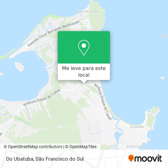 Do Ubatuba mapa