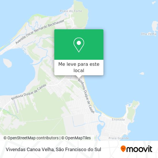 Vivendas Canoa Velha mapa