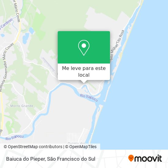 Baiuca do Pieper mapa