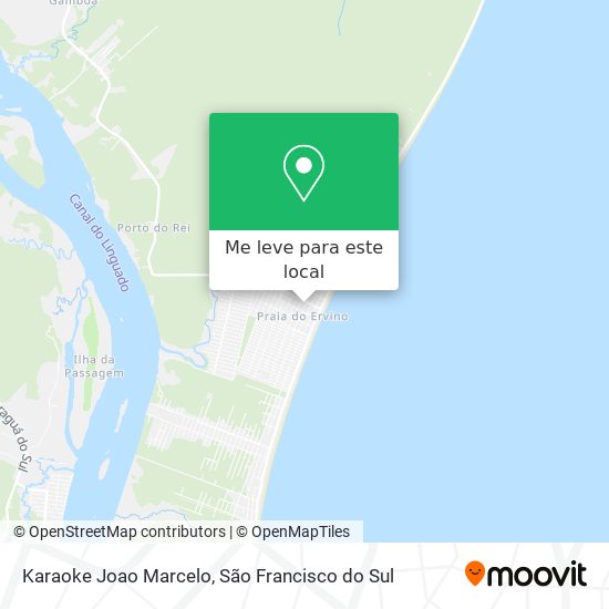Karaoke Joao Marcelo mapa