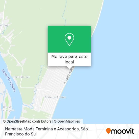 Namaste Moda Feminina e Acessorios mapa