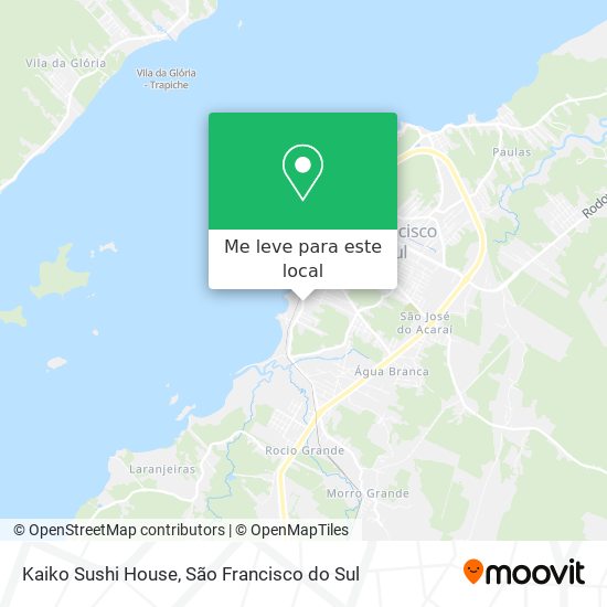 Kaiko Sushi House mapa