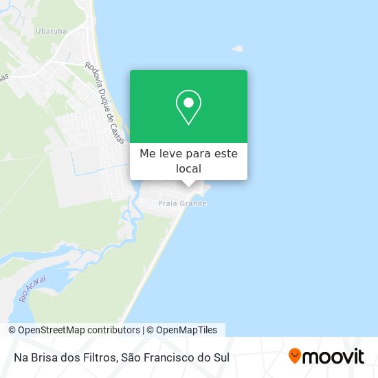 Na Brisa dos Filtros mapa