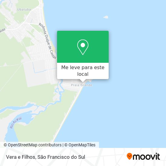 Vera e Filhos mapa