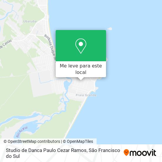 Studio de Danca Paulo Cezar Ramos mapa