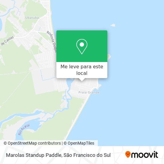 Marolas Standup Paddle mapa