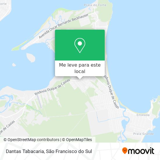 Dantas Tabacaria mapa