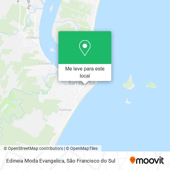 Edineia Moda Evangelica mapa