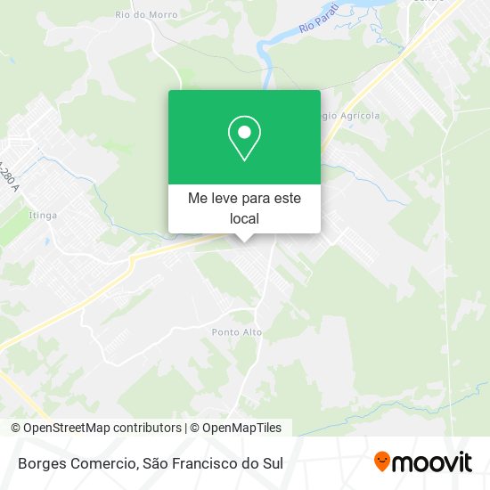 Borges Comercio mapa